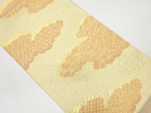 佐賀錦　雲模様織出し袋帯